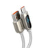 BASEUS Display Fast Charging Data Cable USB to Type-C 5A 1m - CATSK