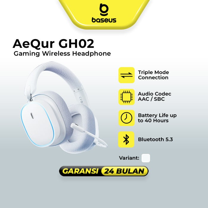 Baseus AeQur GH02 Gaming Wireless Headphone