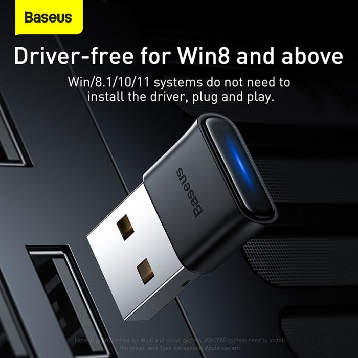 Baseus Bluetooth 5.0 USB Adapter Receiver Black -ZJBA000001