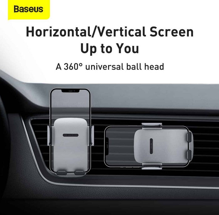 Baseus Easy Control Pro Clamp Car Mount Holder (A Set) - SUYK01011