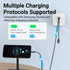 Vention Kabel USB 2.0 A Male to USB Type C Male Cable with USB Power Supply 0.5M PVC - CQK