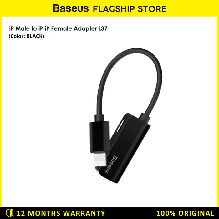 BASEUS iP Male to iP iP Female Adapter L37 - CALL37