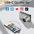 Vention Card Reader USB 2.0 Type C MicroSD Zinc Alloy Type - CLM