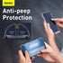 Baseus Anti Crack and Spy Tempered Glass For iPhone 12 / 13 Pro Max