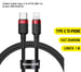 Baseus Cafule Cable Type-C to iP PD 20W 1m - CATLKLF