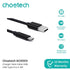 Choetech AC0003 Kabel Charger Data QC 2M USB Type A to C 15W 3A