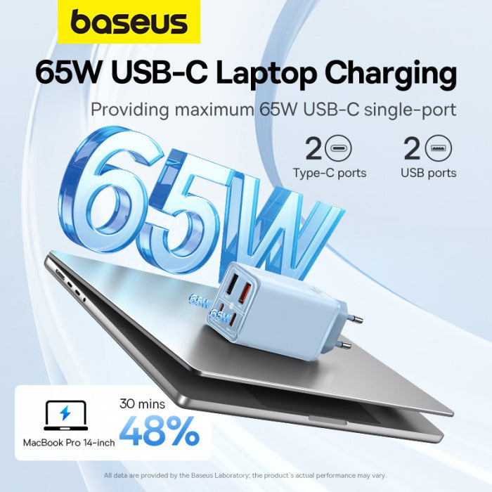 Baseus GaN6 Pro Fast Charger 2C+2U 65W EU