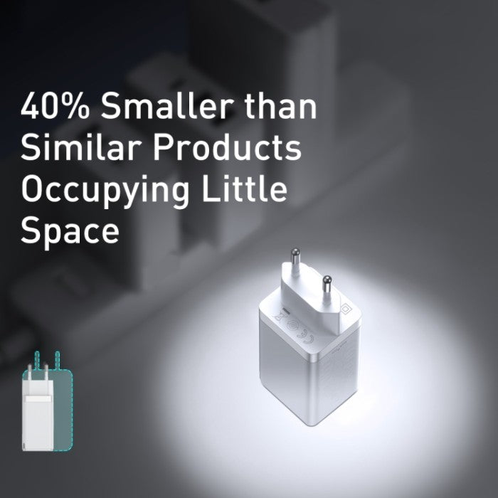 Baseus GaN2 Pro Quick Charger 2C+U 65W EU - CCGAN2P-B0