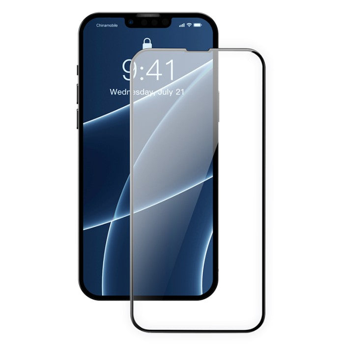 Baseus Full-glass Tempered Glass Film & Anti-Spy For IP 13 Pro Max