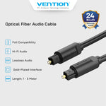 Vention Kabel Toslink Optical Fiber Audio Cable 1M 2M 3M 5M - BAE