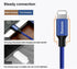 Baseus Yiven Kabel Charger USB Type A to Lightning 1.2M - CALYW