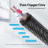 Vention Kabel Audio Cable AUX 3.5mm TRRS to 6.5mm Male to Male Nylon Braided 1M 3M 5M - BAI