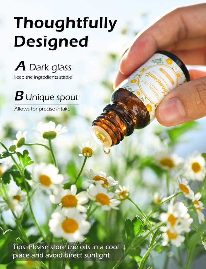 MPOW - Homasy Floral Essential Oils Set 10x10ML Gift Set HMHM646