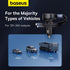 Baseus Enjoyment Pro Car Charger C+Retractable C & iP Cable 60W