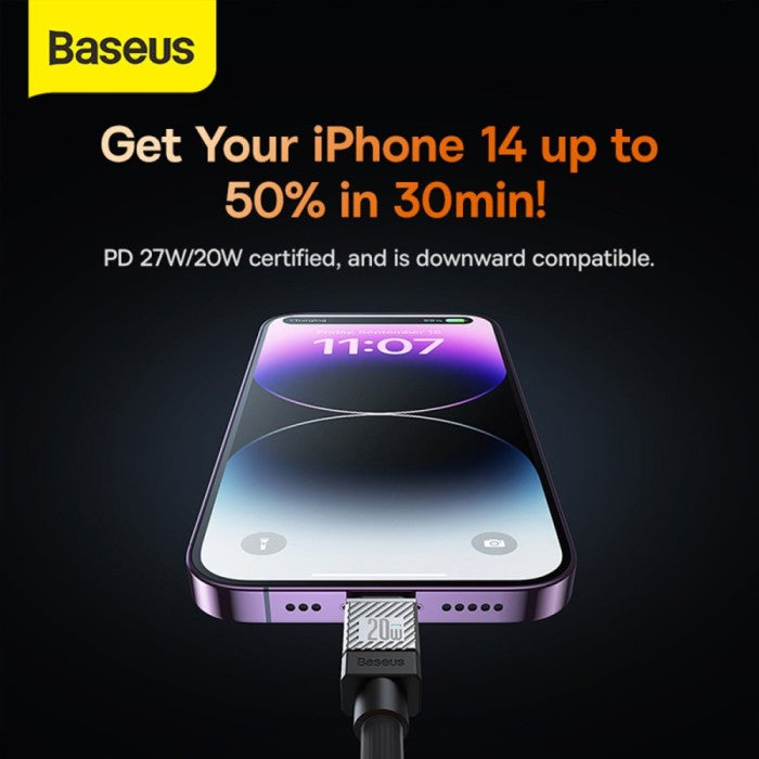 Baseus CoolPlay Series Fast Charging Cable Type-C to iP 20W