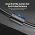 Vention Kabel Ekstension VGA (3+6) Cable Male to Male Ferrite Cores 1080P 60Hz 20M 25M - DAE