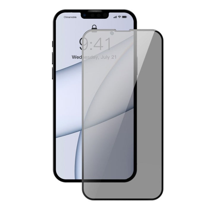 BASEUS Tempered Glass Film anti-spy function For iP 13 pro max