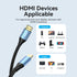 Vention Kabel HDMI Male to Male 4K HDR Cable Aluminum Alloy Series  1M 2M 3M 5M- ALH