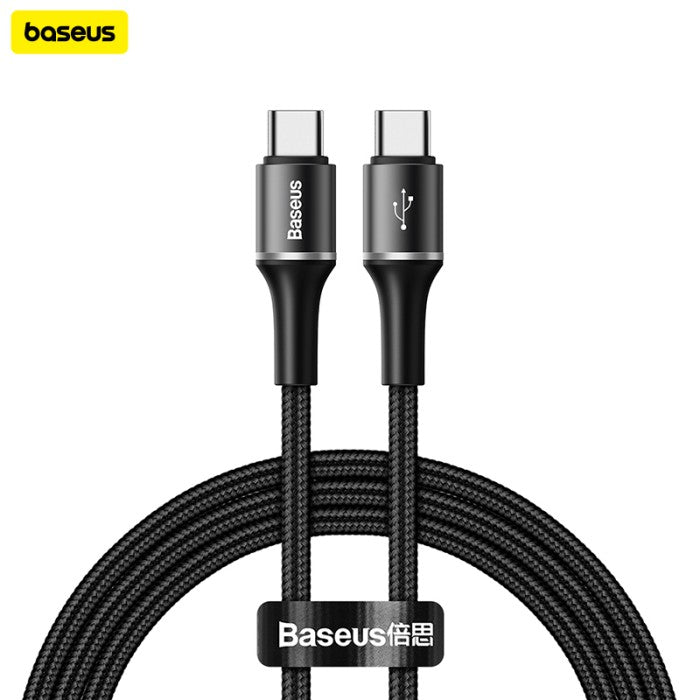 Baseus Halo Data Cable Type-C PD2.0 60W (20V 3A) 2M CATGH-K