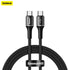 Baseus Halo Data Cable Type-C PD2.0 60W (20V 3A) 2M CATGH-K