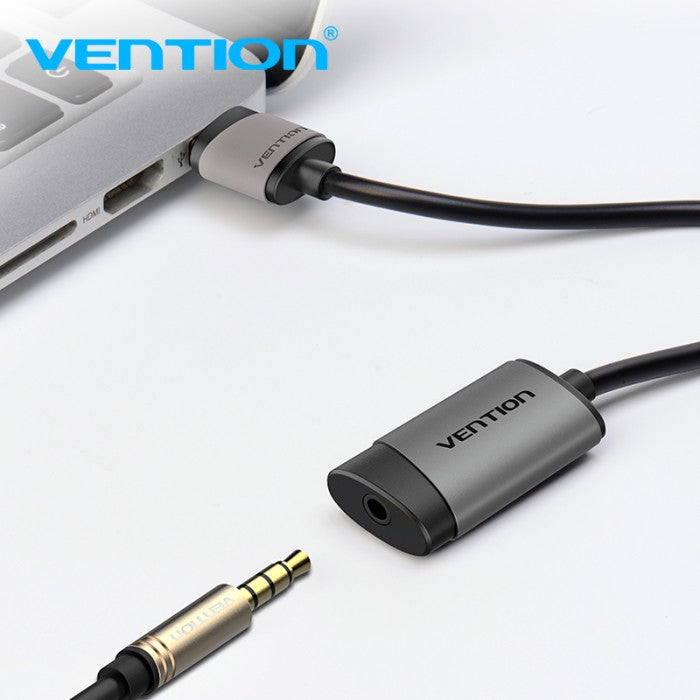 Vention  USB External Sound Card Metal Type  - CDK