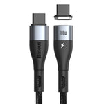 BASEUS Zinc Magnetic Safe Data Cable Type-C to C 100W 1.5m - CATXC-Q