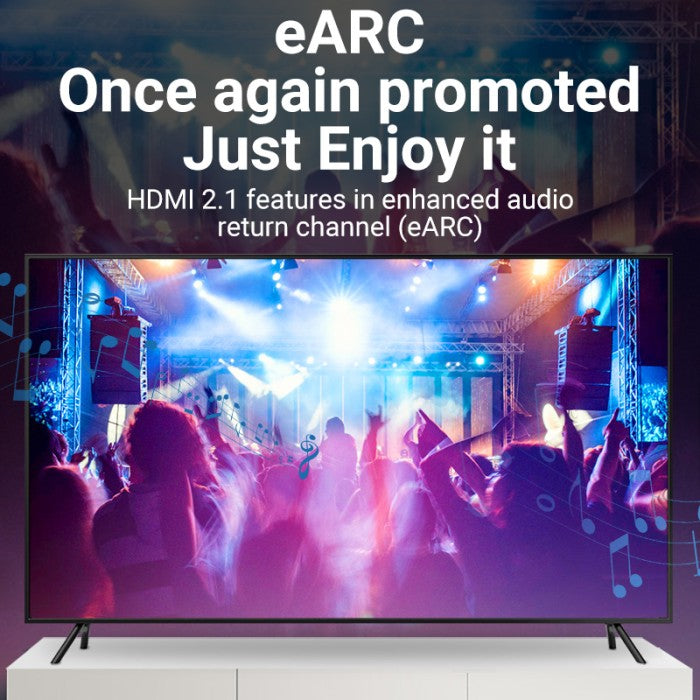 Vention Kabel HDMI 2.1 Extension Support HDR 8K - AHB