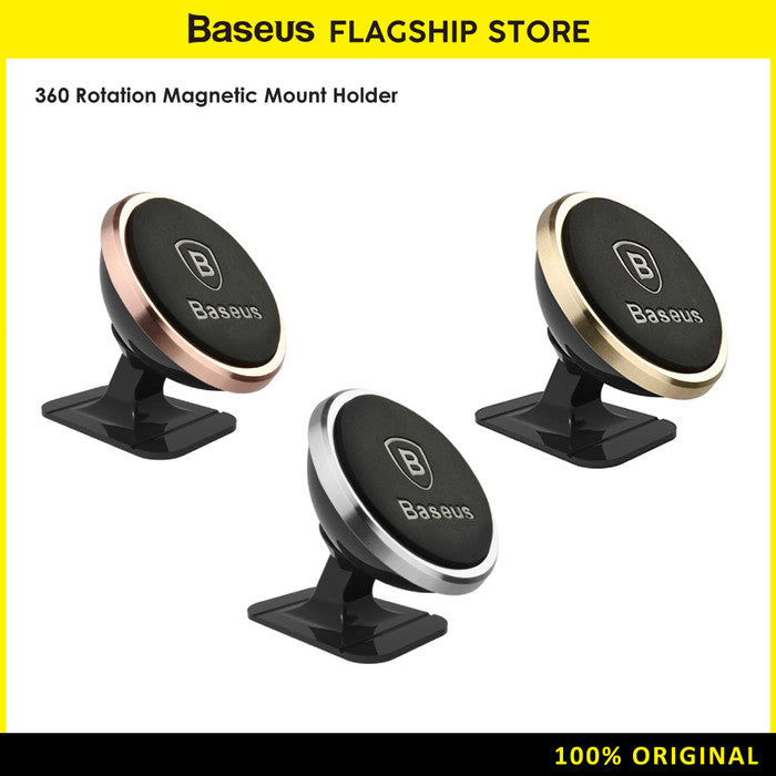 Baseus 360° Rotation Magnetic Mount Phone Holder - SUGENT-NT