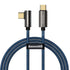BASEUS Legend Series Elbow Fast Charging Data Cable Type-C to C 100W