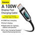 Baseus Display Fast Charging Data Cable Type-C to C 100W 2m - CATSK-C