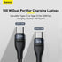 BASEUS Flash Series 1-for-2 Fast Charging Cable Type-C 1.5m - CA1T2-C