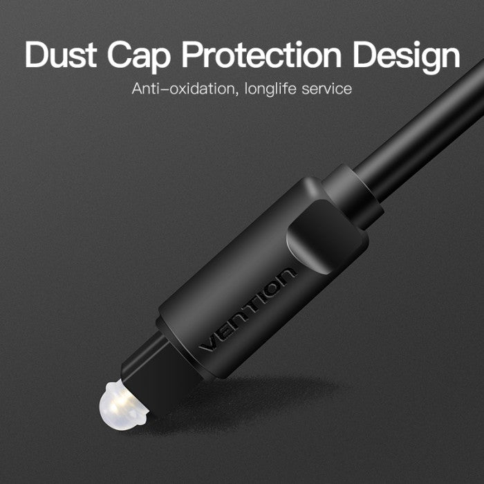 Vention Kabel Toslink Optical Fiber Audio Cable 1M 2M 3M 5M - BAE