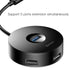 BASEUS round box HUB adapter (USB3.0 to USB3.0*1+USB2.0*3) 1m CAHUB-U