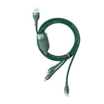BASEUS Flash Series 1-for-3 Fast ChargingCable USB to M L C 1.2m CA1T3