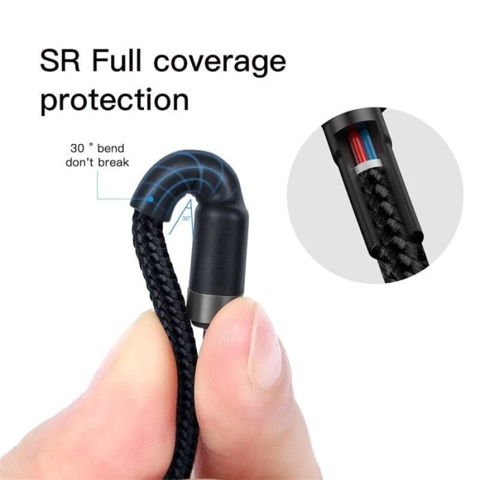 BASEUS Cafule 60W C to C flash charging data cable line 60w 1m CATKLFG