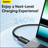 Baseus Tungsten Gold Fast Charging Data Cable Type-C to Type-C 240W 2M