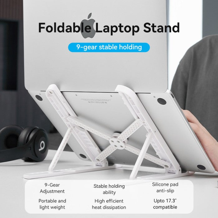 Vention Laptop Stand Portable Universal Compatible For Tablet or Laptop UP TO 17.3 Inch - KDN