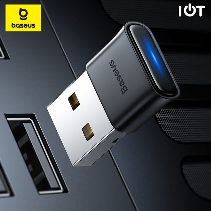 Baseus Bluetooth 5.0 USB Adapter Receiver Black -ZJBA000001