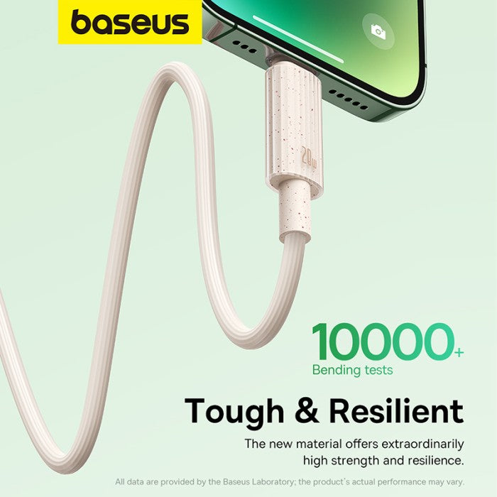 Baseus Kabel Charger Habitat Series Type-C to iP Fast Charger 20W 2m