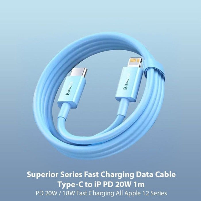 Baseus Superior Series Fast Charging Data Cable Type-C to iP PD 20W 1m