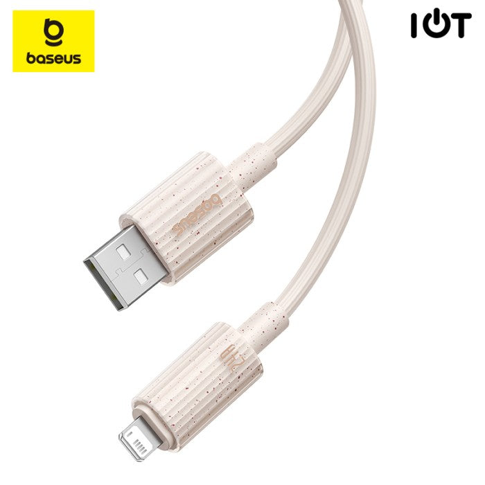 Baseus Kabel Charger Habitat Series USB to iP  Fast Charger 2.4A 2M