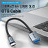 Vention Kabel OTG USB C To USB A 3.0 Female Braided Adapter - CCX