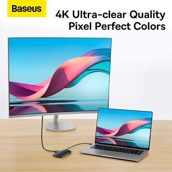 BASEUS Lite Series 5-Port Type-C HUB Docking Station WKQX04