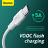 BASEUS White Series (support VOOC) Quick Charging USB Type-C CATSW-G