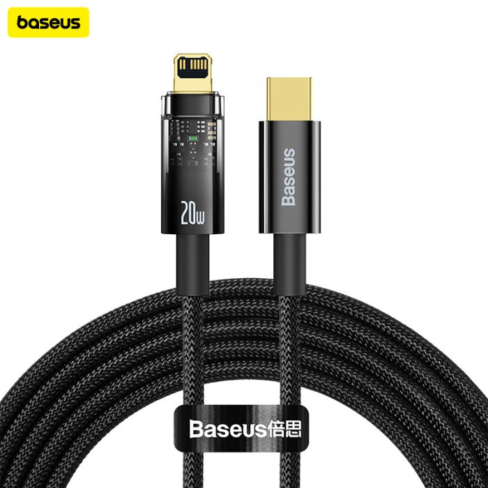 Baseus Explorer Kabel Charger USB Type C to Lightning 2M - CATS