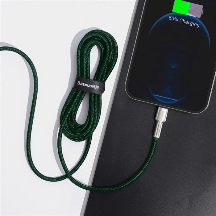 BASEUS Cafule Series Metal Data Cable Type-C to iP PD 20W 2m- CATLJK-B