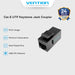 Vention Modular Ethernet Extender Keystone Jack Coupler RJ45 Cat6/Cat5e - IPG