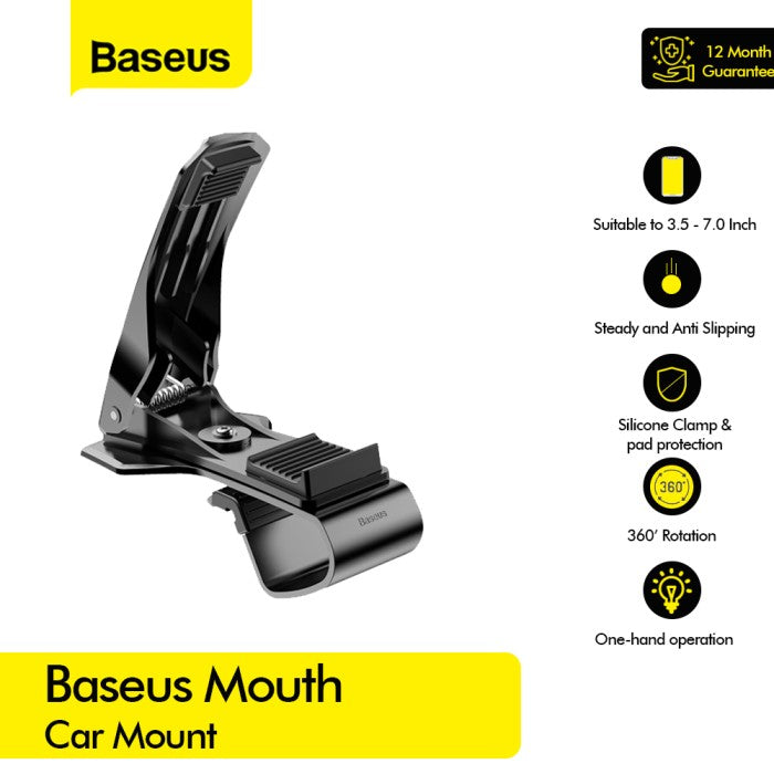 BASEUS Mouth Car Mount SUDZ-A