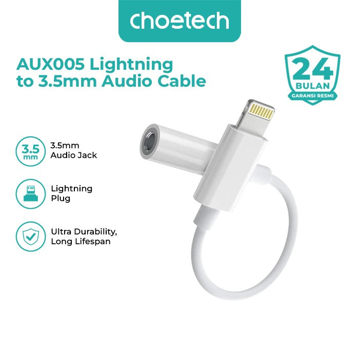 Choetech AUX005 Audio Cable Type Lightning to 3.5mm
