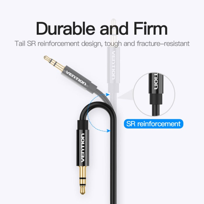 Vention Kabel AUX Audio 3.5mm to Dual 3.5mm Female Stereo Splitter Cable  ABS - BBS